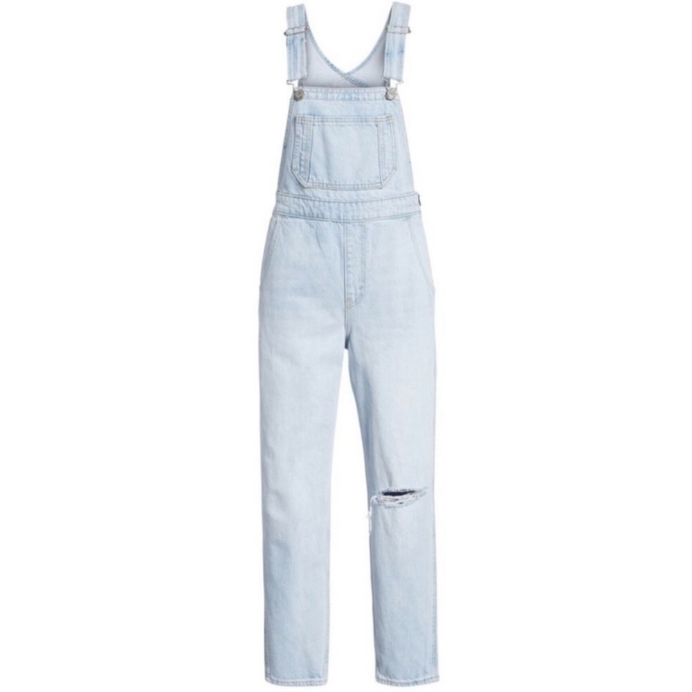 Levi’s Mom denim overalls / 27